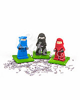 Сахарные фигурки из мастики «Лего Ниндзяго - Красный, Черный, Синий», Казахстан