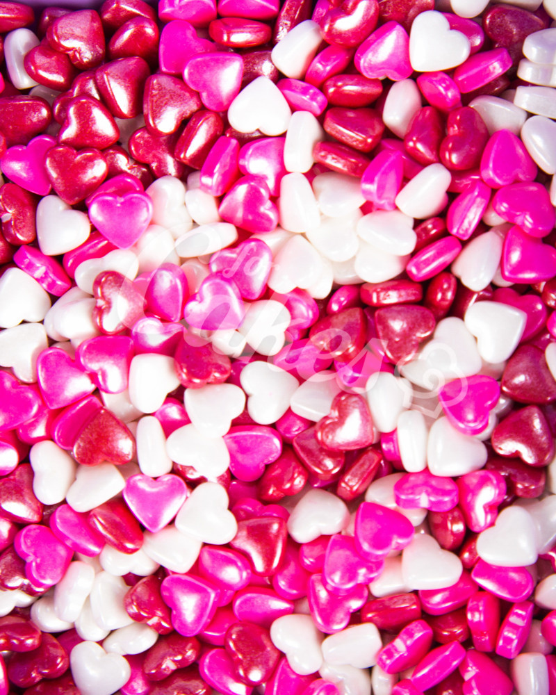 Посыпка кондитерская «Сердечки средние Красно-Бело-Розовые», 20 грамм