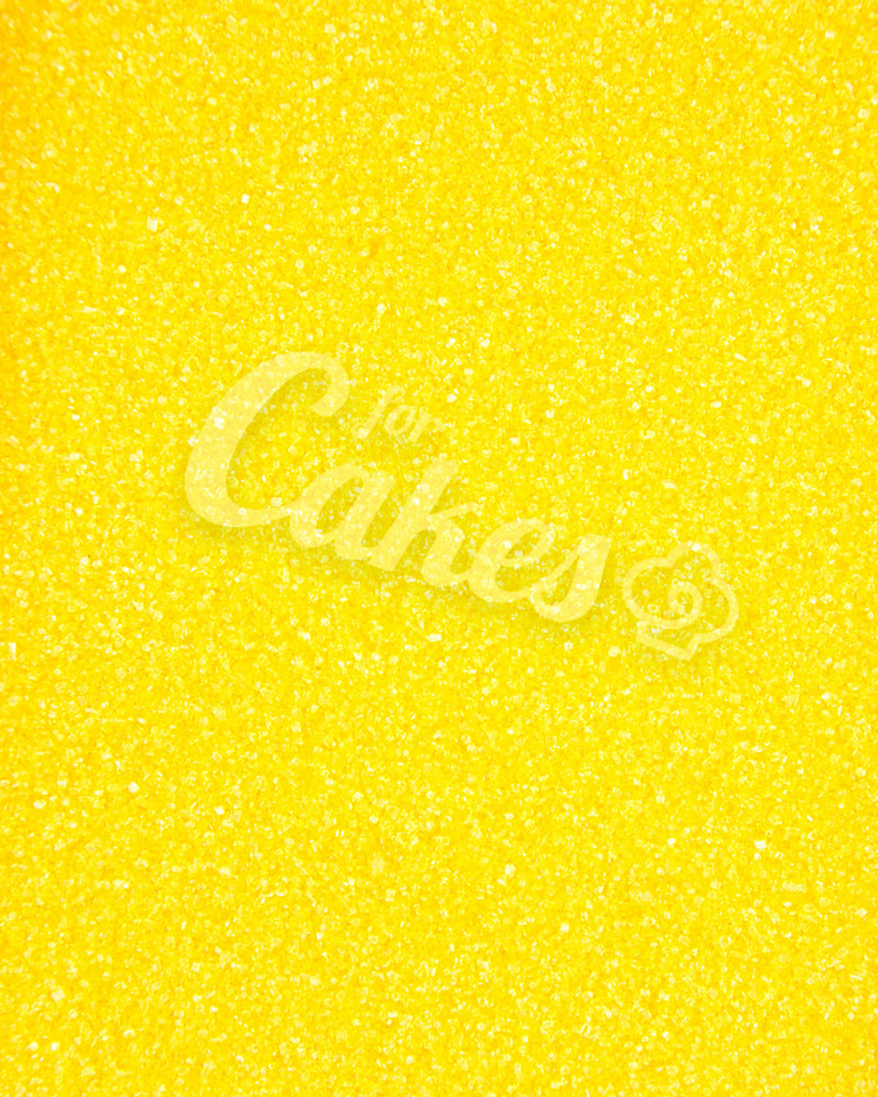 Посыпка кондитерская «Цветной Сахар Желтый», мелкий 20 грамм - фото 1 - id-p49751992