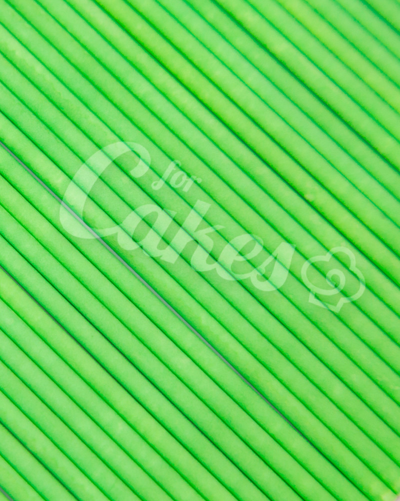 Палочки для кейк-попсов «Зеленые», 100 штук, длина 15 см