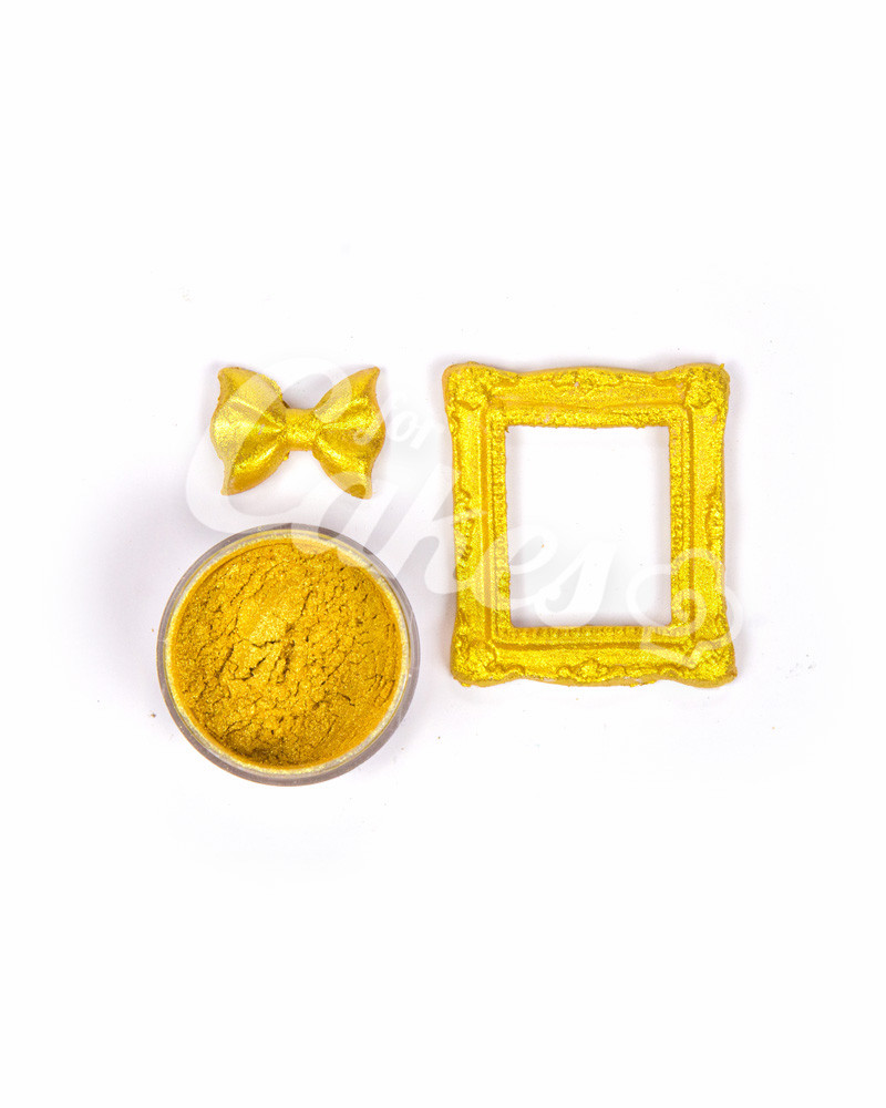 Кандурин - пищевые блестки, Цвет «Золотой Блеск» 5 грамм - фото 1 - id-p50035223