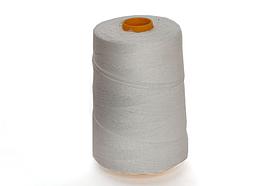 Нить для подшивки документов лавсано-штапельная ЛШ-460 (катушка 500 м.), цвет белый, толщина 1,3 мм