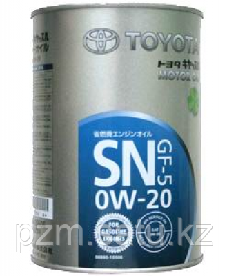 ОРИГИНАЛЬНОЕ МОТОРНОЕ МАСЛО TOYOTA MOTOR OIL 0W20 SN 1L 08880-10506 ...