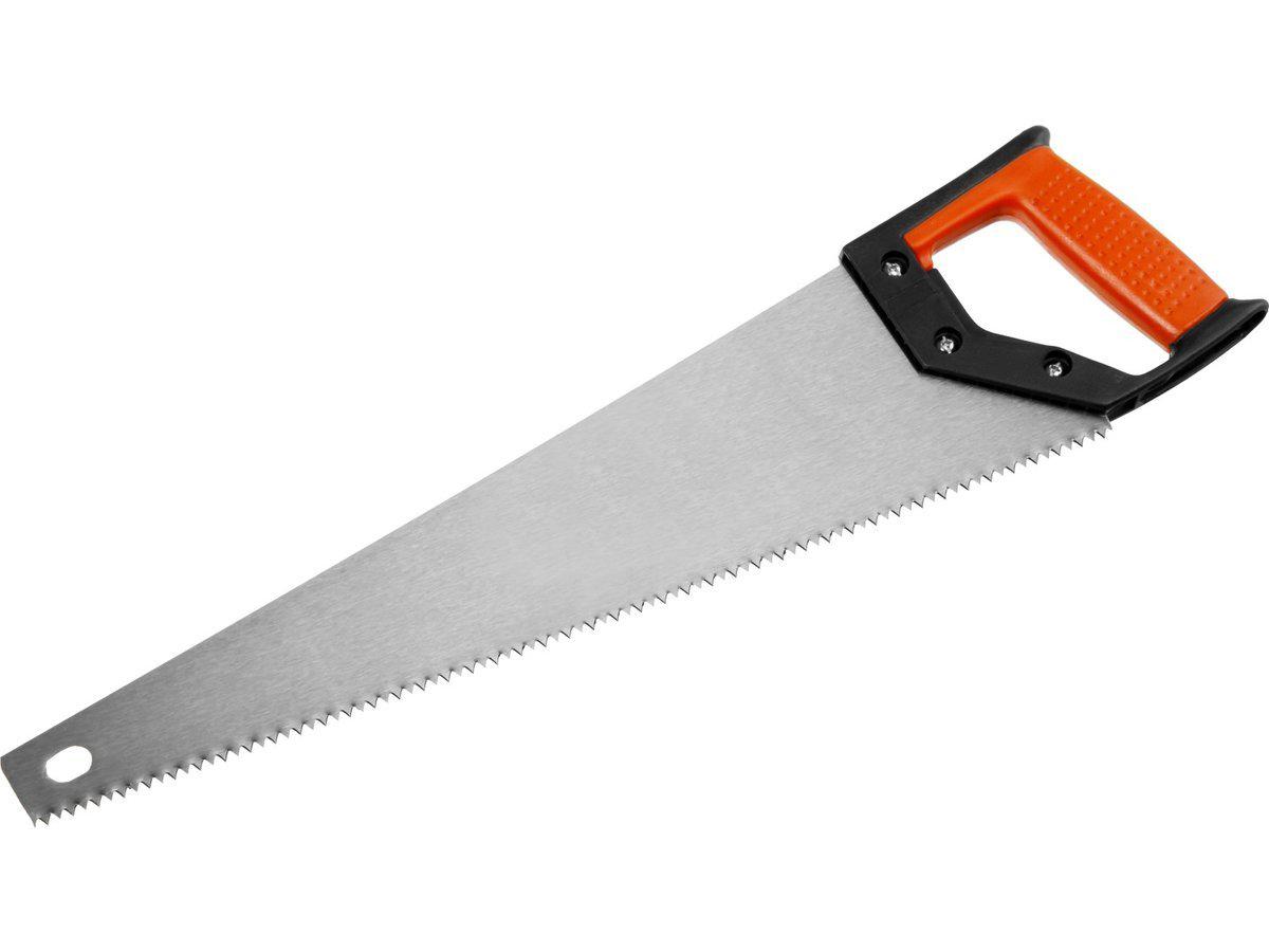Ножовка по дереву (пила) MIRAX Universal 450 мм, 5 TPI, рез вдоль и поперек волокон, для крупных и средних - фото 2 - id-p50048432