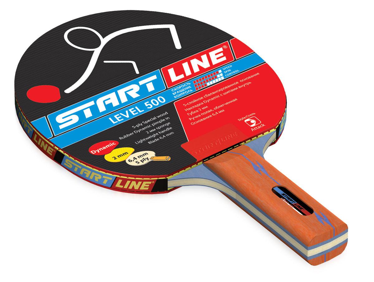 Ракетка теннисная Start Line Level 500 - для динамичной игры 