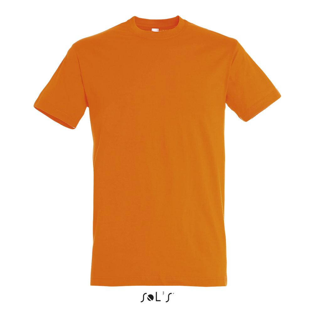 Футболка Sols Regent S, оранжевая - фото 1 - id-p50058891