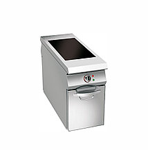 ИНДУКЦИОННАЯ ПЛИТА, ДВЕ ЗОНЫ НАГРЕВА (7+7 Kw) ANGELOPO