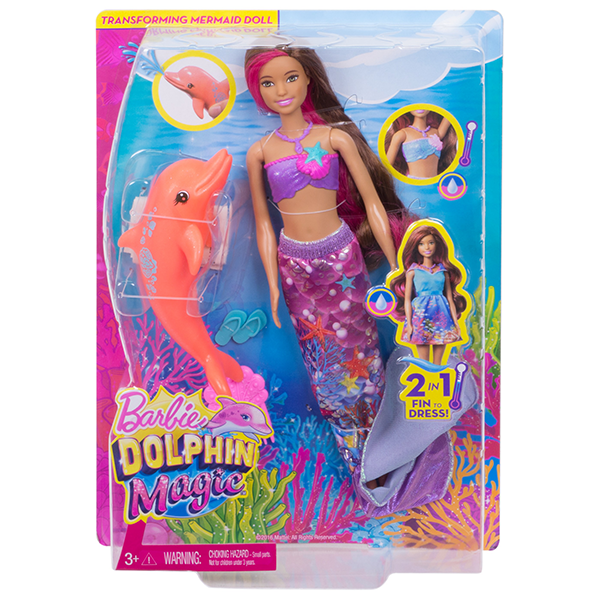Barbie.Сказочный мир.Русалочка "Волшебная трансформация"