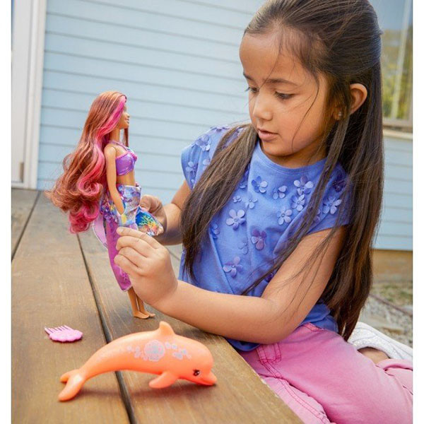 Barbie.Сказочный мир.Русалочка "Волшебная трансформация"