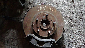 Тормозной суппорт Honda Saber / Inspire (UA2) левый передний