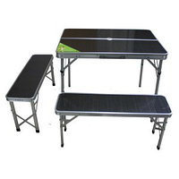 Комплект: стол раскладной и 2 скамьи