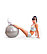 Гимнастический мяч 55 см для коммерческого использования, фото 3