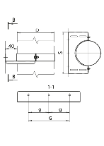 Стеновой хомут Ferrum Ф200, фото 3