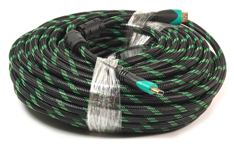 Видeo кабель PowerPlant HDMI - HDMI, 30m, позолоченные коннекторы, 2.0V, Double ferrites, Highspeed