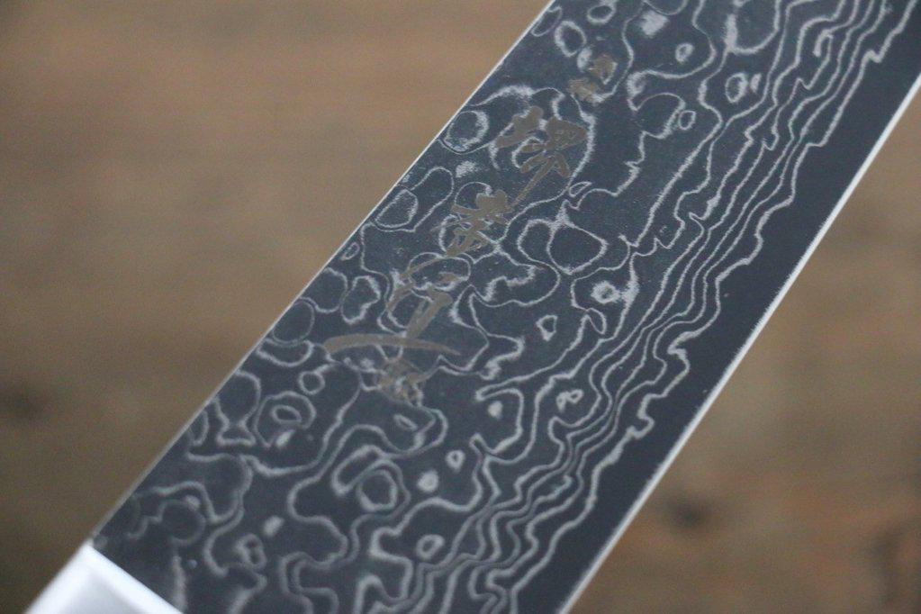 Sakai Takayuki 45 слоя зеркальный дамаск шеф нож Gyuto 210mm - фото 10 - id-p50104938
