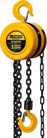 Таль цепная "PROLift" шестеренная, STAYER Profi 4308-1, 1т / 2,5м, фото 2