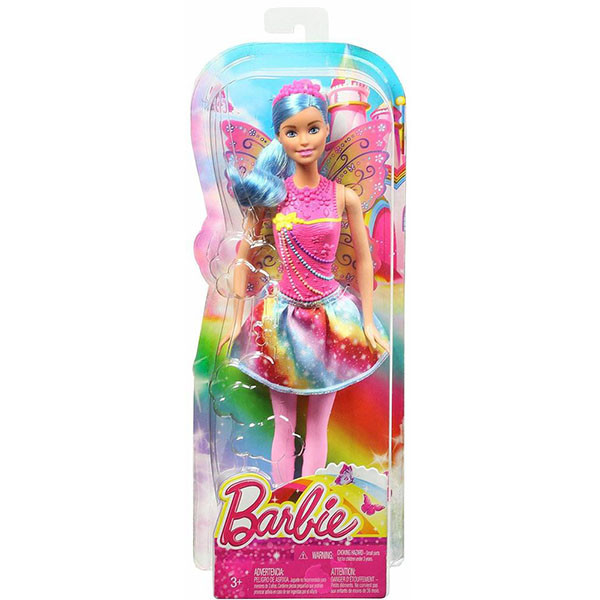 Barbie Кукла-принцесса Rainbow Fashion
