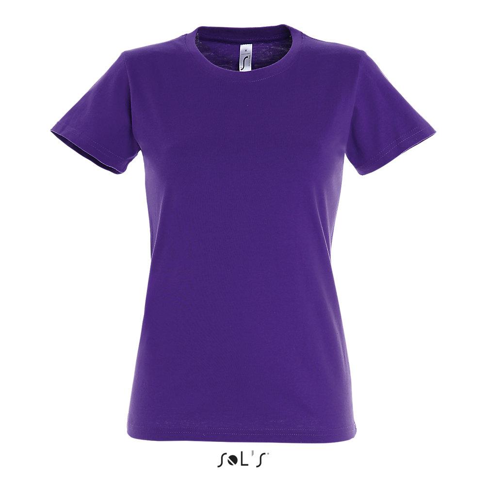 Футболка женская | Sols Imperial S Dark purple