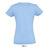 Футболка женская Sols Imperial L, голубая, фото 2