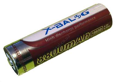 Аккумулятор 18650 X - Balog Li-ion 8800mAh. Алматы