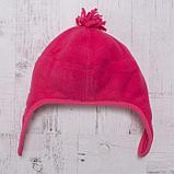 Комплект зимний для девочки (шапка и шарф-снуд), размер 54, цвет розовый W47102, фото 4