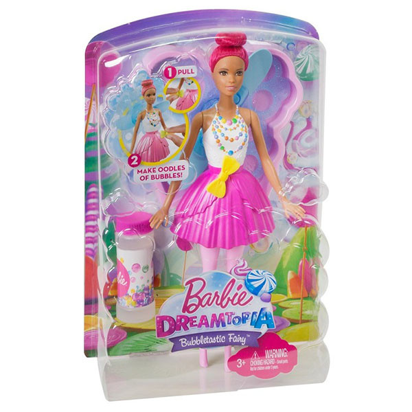 Barbie Фея с волшебными пузырьками Яркая