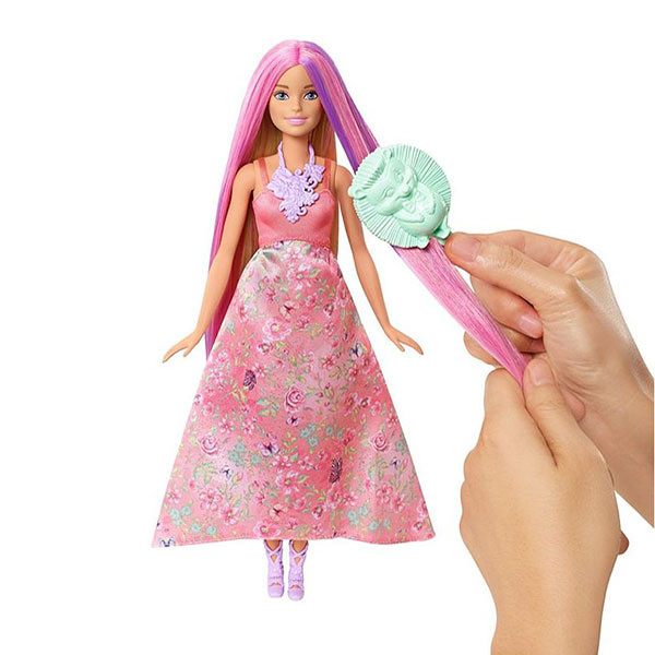 Barbie Принцесса с волшебными волосами