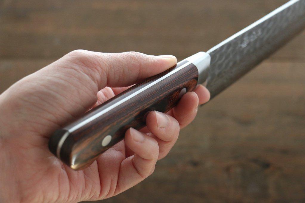 Seisuke VG10 17 слойный Damascus Шеф нож 210mm - фото 9 - id-p50148709