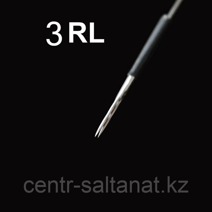 Игла 3 RL для татуажной машинки - фото 1 - id-p37883345