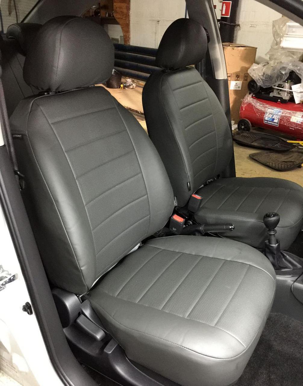 Чехлы для сиденья из экокожи Ромб для Chevrolet Nexia 2015-н.в. - фото 2 - id-p50157462