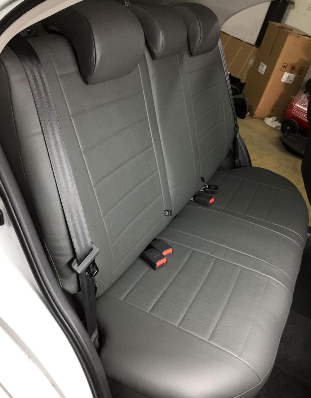 Чехлы для сиденья из экокожи Ромб для Chevrolet Nexia 2015-н.в. - фото 4 - id-p50157462