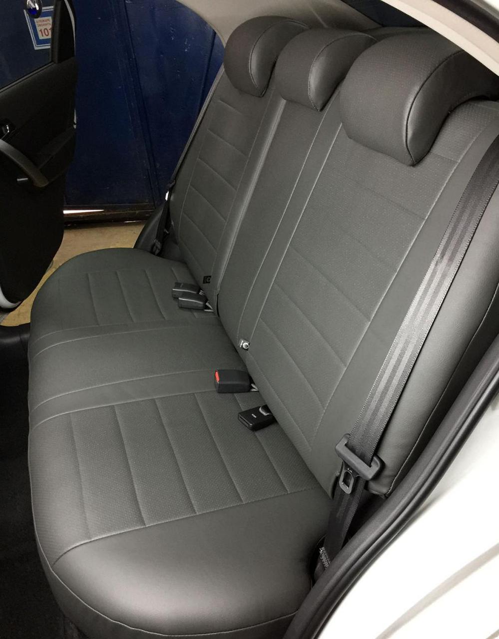 Чехлы для сиденья из экокожи Ромб для Chevrolet Nexia 2015-н.в. - фото 5 - id-p50157462