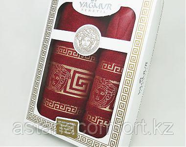 Подарок для женщины - Набор из махровых полотенец. Турция. Хлопок.