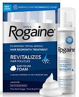 Minoxidil Rogaine 5% (Миноксидил Рогейн 5%) пена для мужчин, 3 флакона по 60 г