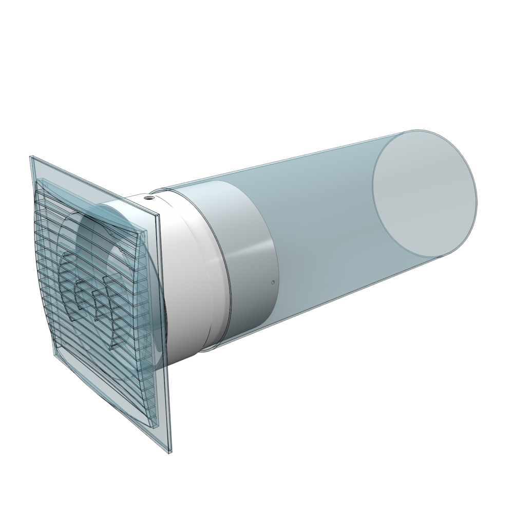 Вентилятор Эра Профит 4 осевой канальный вытяжной D100 - фото 2 - id-p49676281