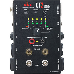 DBX CT-2 Cable Tester SDI XLR тестер, фото 2