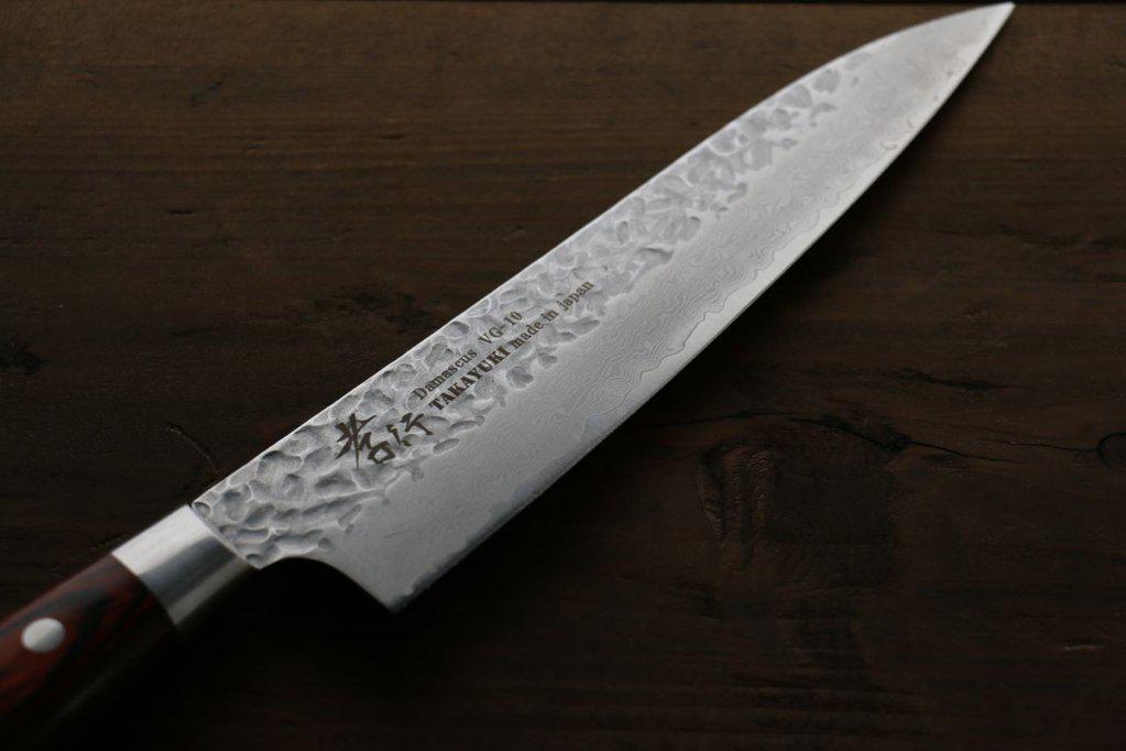 Sakai Takayuki VG10 33 слоя Damascus Шеф нож Kiritsuke Gyuto 190mm - фото 4 - id-p50165394