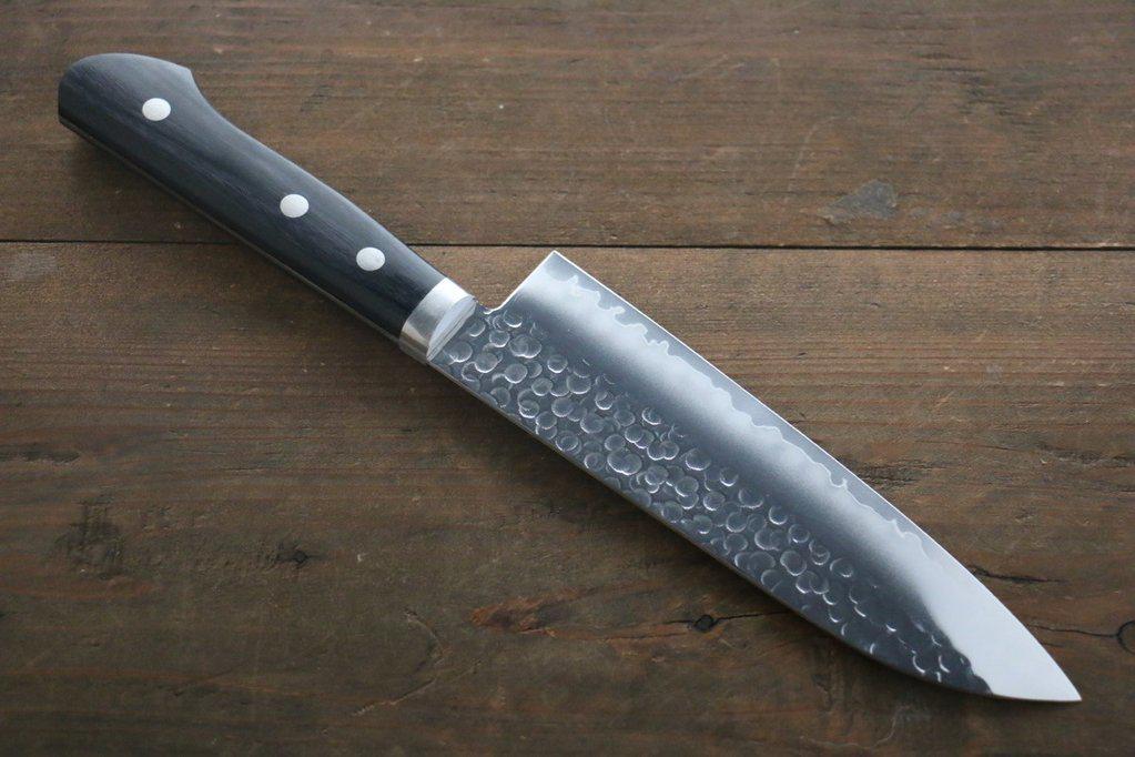 Seisuke VG1 Hammered Шеф нож Santokue 165mm - фото 2 - id-p50165563