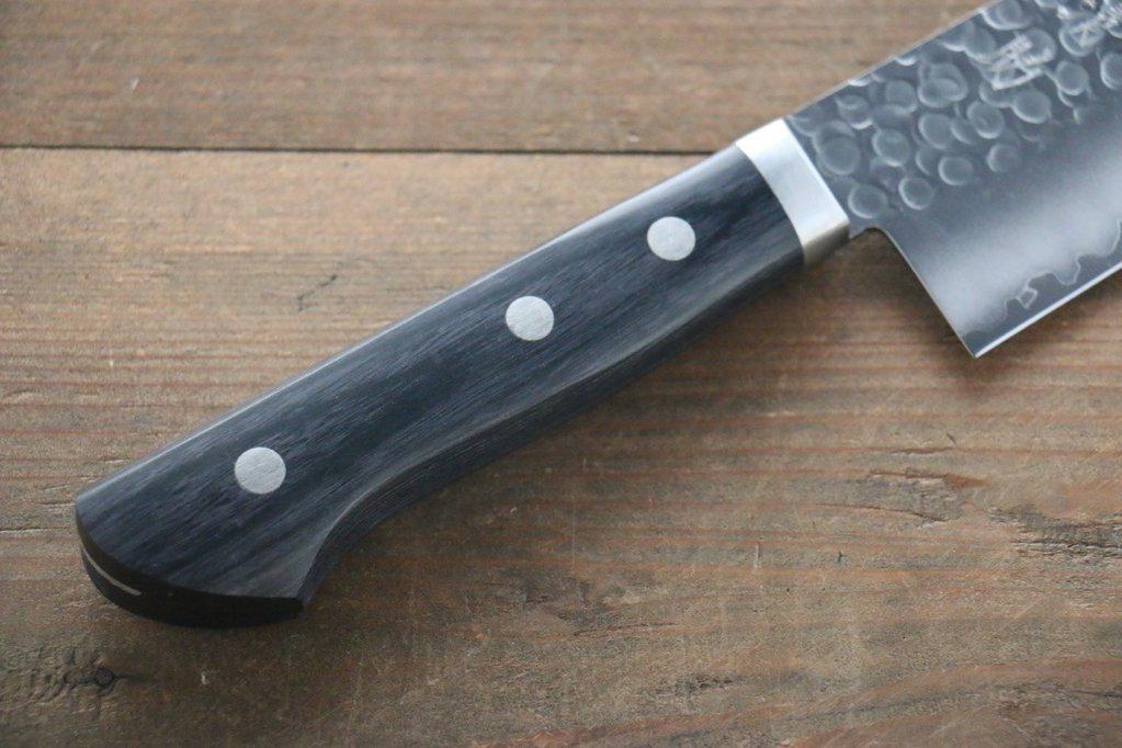 Seisuke VG1 Hammered Шеф нож Santokue 165mm - фото 4 - id-p50165563