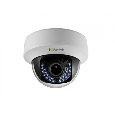 HiWatch DS-T107 1Мп уличная купольная HD-TVI камера с ИК-подсветкой до 40м, фото 2