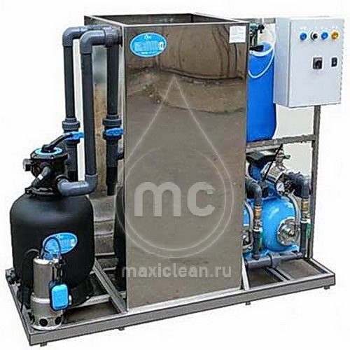 Система очистки воды для автомоек АРОС-1.1 ДК inox