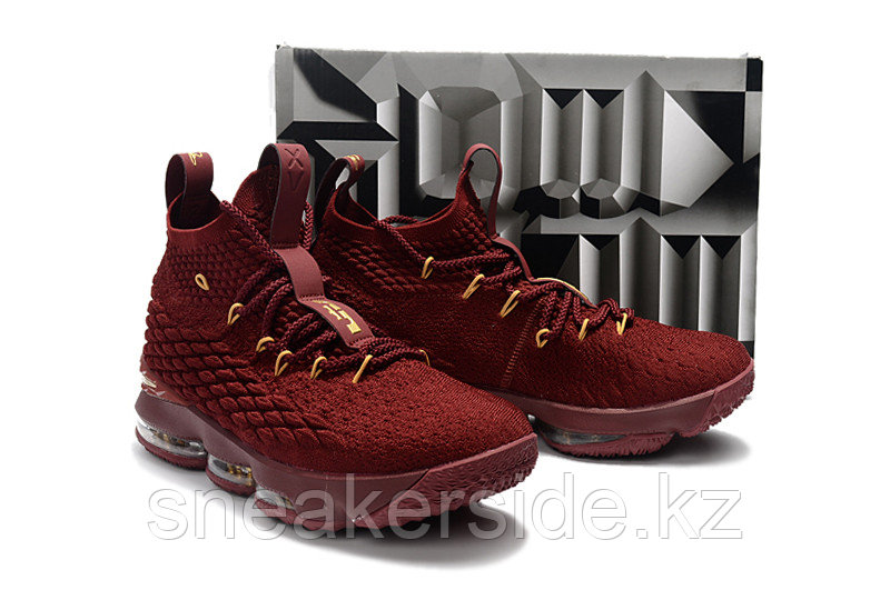 Баскетбольные кроссовки Nikе LeBron XV (15) "Cavaliers" (40-46) - фото 5 - id-p50167992