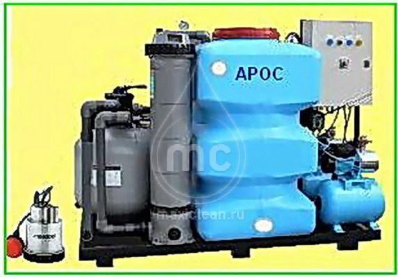 Система очистки воды для автомоек АРОС-2.3 ДКХ