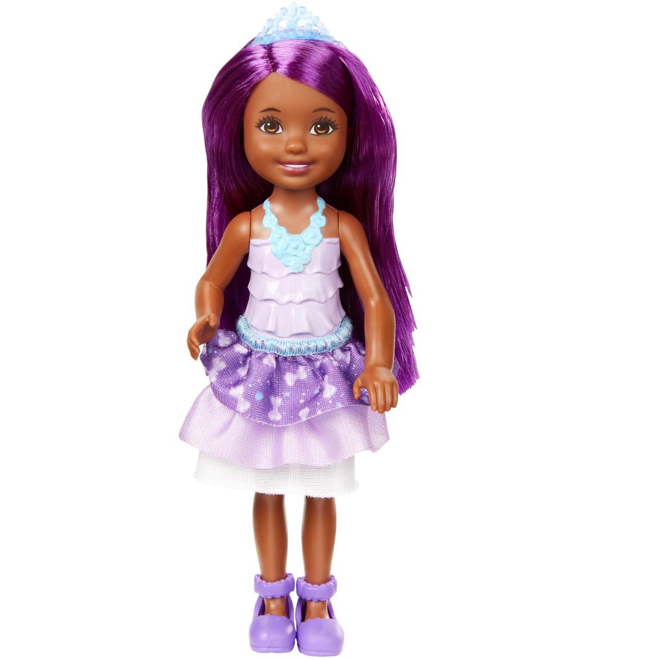 Barbie "Дримтопиа" Кукла Барби Малышка, Фиолетовая