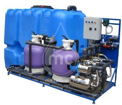 Система очистки воды для автомоек АРОС-8 Д (с дозатором хим. реагента)