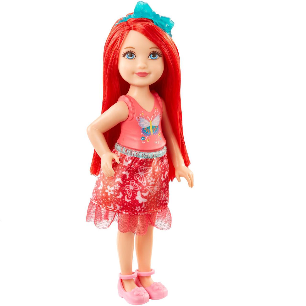 Barbie "Дримтопиа" Кукла Барби Малышка, Красная