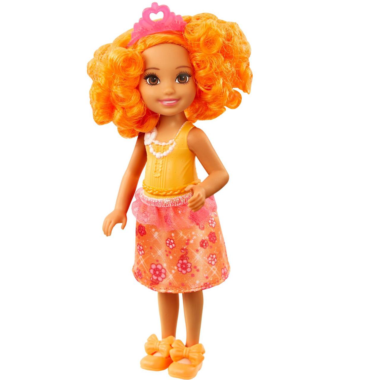 Barbie "Дримтопиа" Кукла Барби Малышка, Оранжевая
