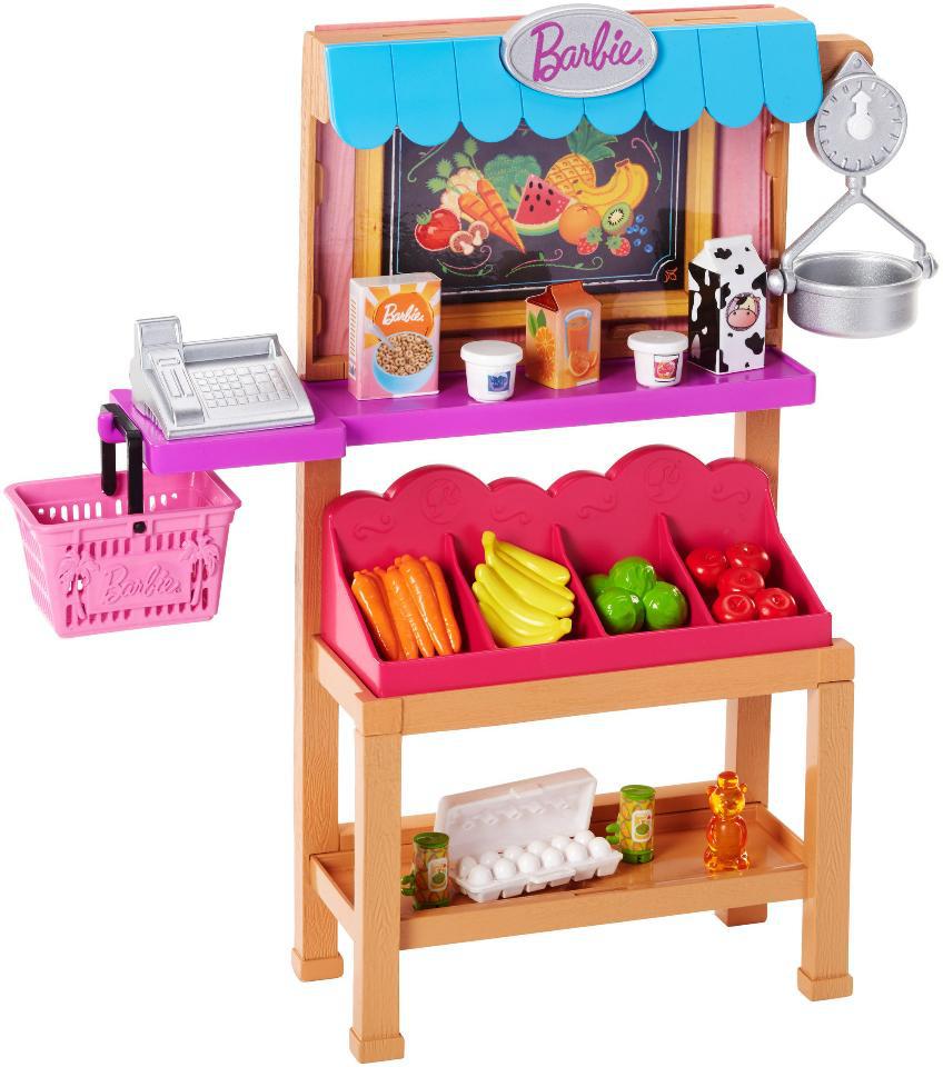 Barbie Игровой набор "Продуктовый магазин", Барби