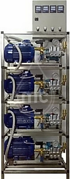 Автомоечный комплекс мс-4/250 (totalstop) с насосами hawk nmt1520r (Италия)