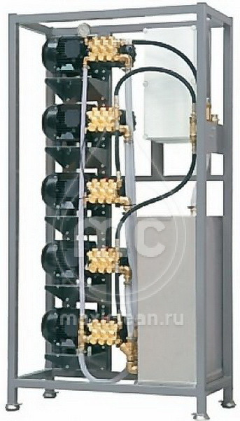 Автомоечный комплекс МС-5/250 (TOTALSTOP) с насосами HAWK NMT1520R (ИТАЛИЯ)
